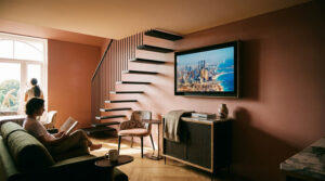 Hotel Room Lounge Area